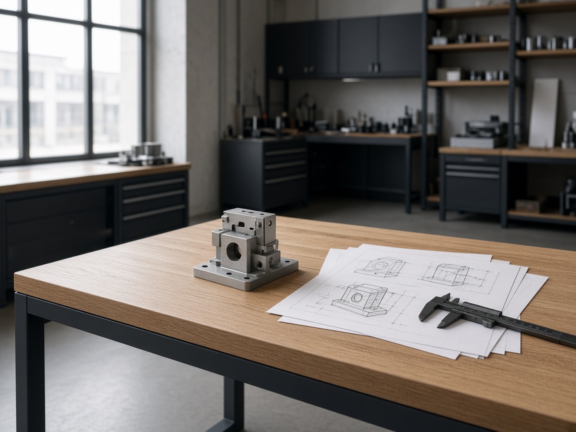 Präzise Prototypenwerkstatt für frühe Unternehmensphasen